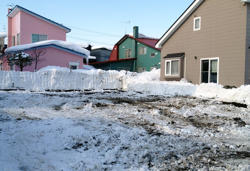 住宅敷地の除雪・排雪3